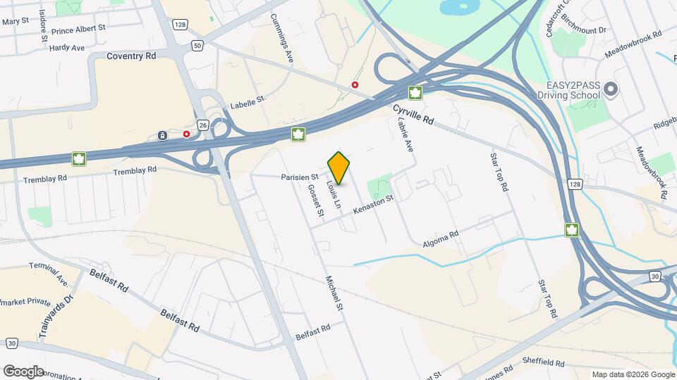 1375 Louis Ln Map and Location Details