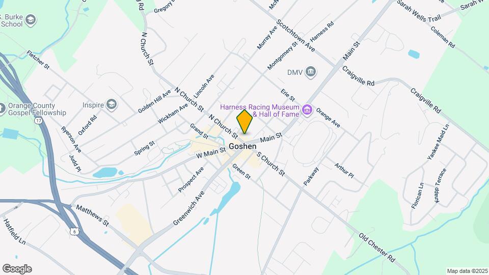 12 N Church St Map and Location Details