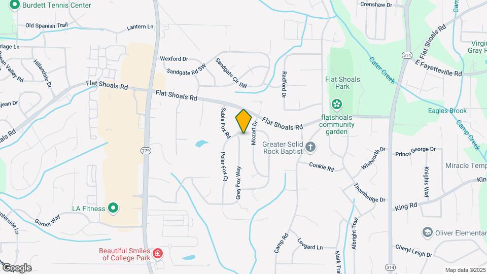6318 Grey Fox Way Map and Location Details