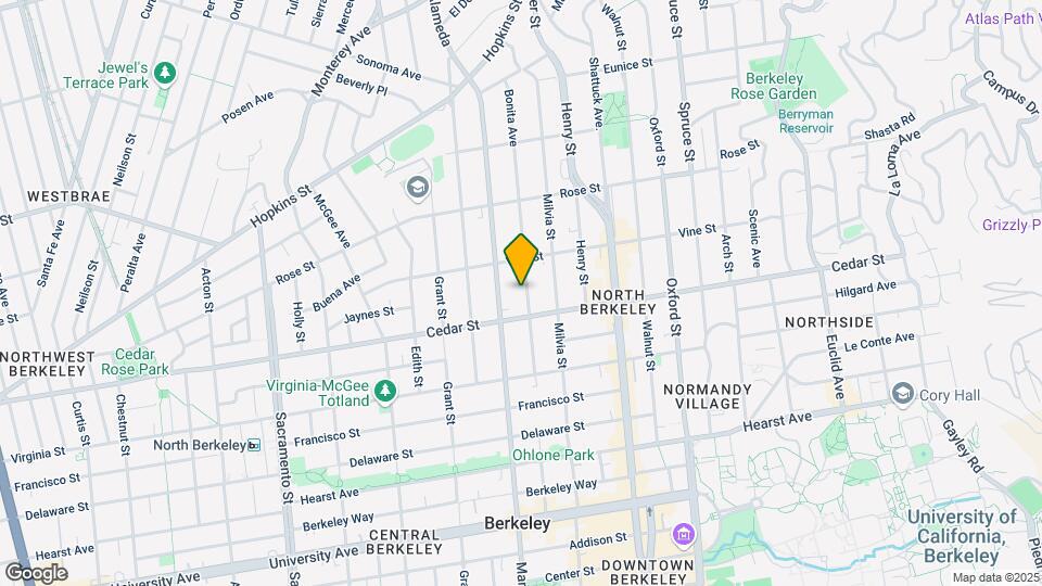 1522 Bonita Ave Map and Location Details