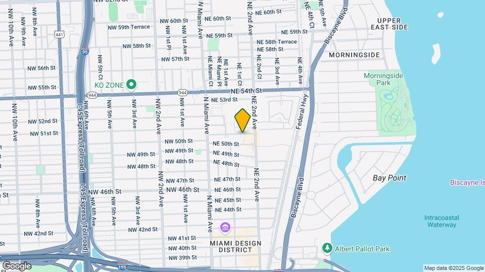 150 NE 50th Ter Map and Location Details