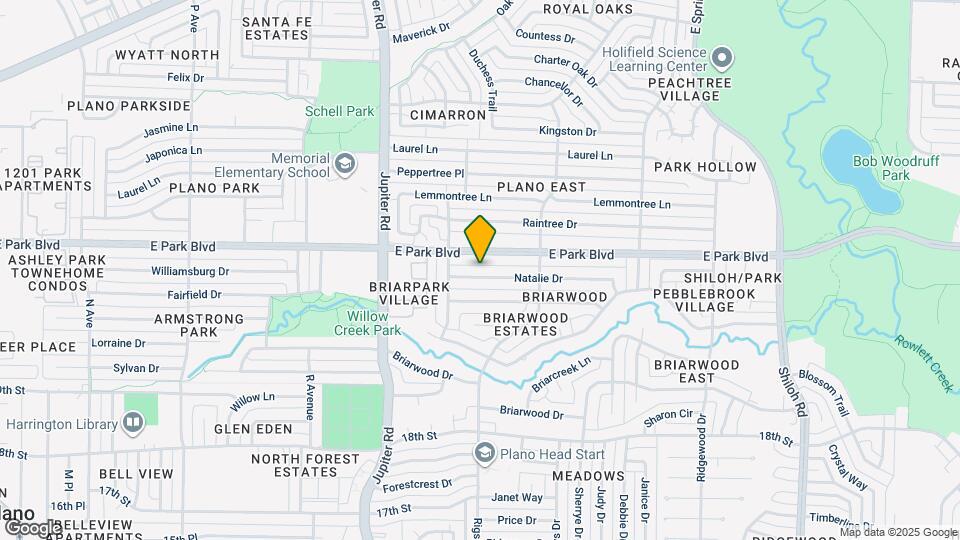 2617 Natalie Dr Mapa y Detalles de la Ubicación