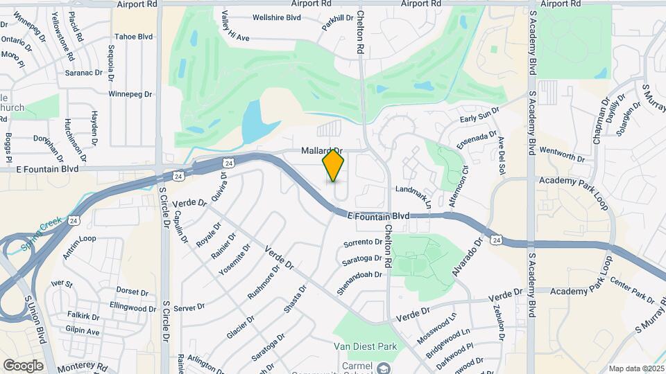 1050 Mazatlan Cir Map and Location Details