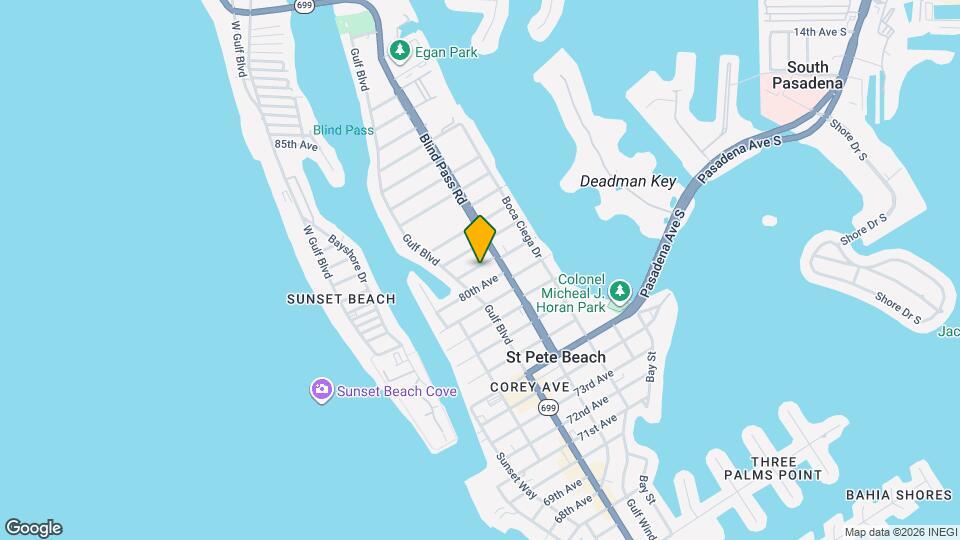 430 80th Way Map and Location Details