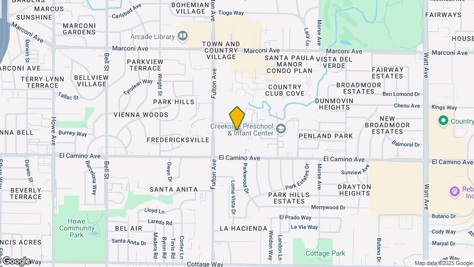 Mallard Creek Apartments Map and Location Details