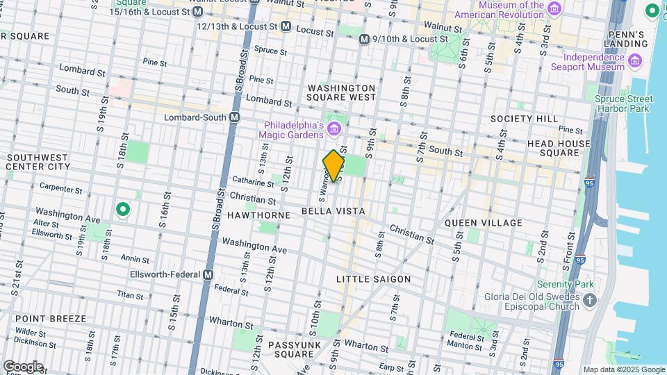754 S 10th St Map and Location Details