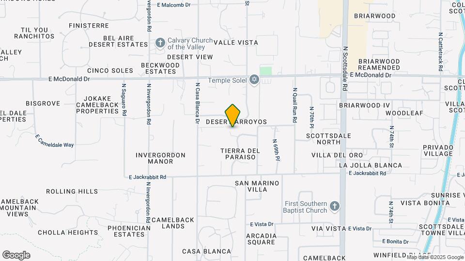 6708 E San Miguel Ave Mapa y Detalles de la Ubicación