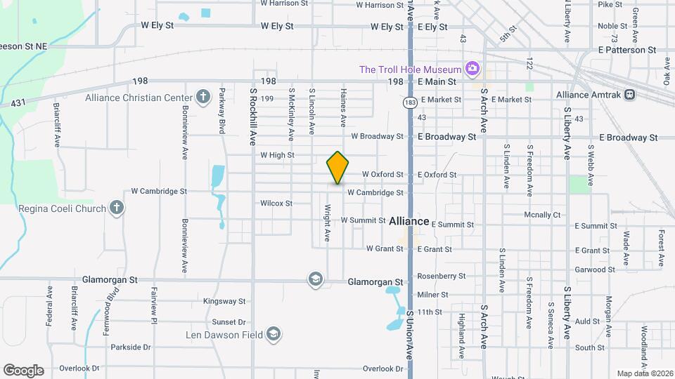 205 W Cambridge St Map and Location Details