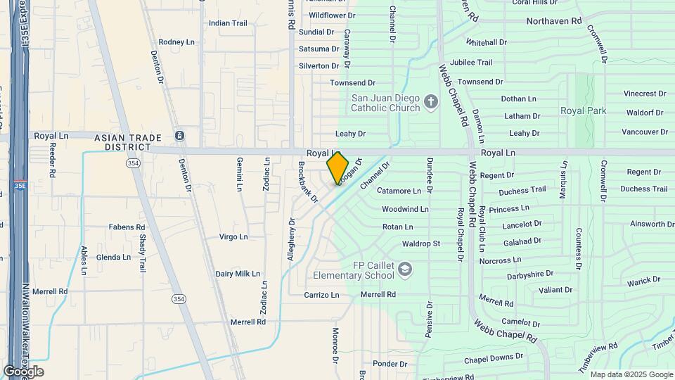10734 Coogan Dr Map and Location Details