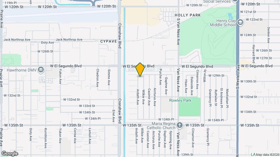 12920 Ardath Ave Map and Location Details