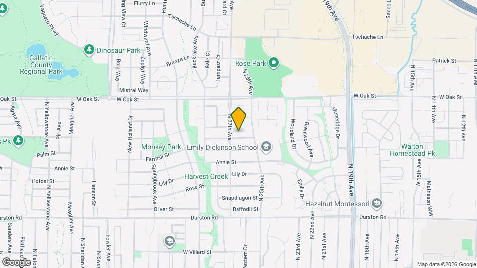 2615 Goldenrod Ln Map and Location Details