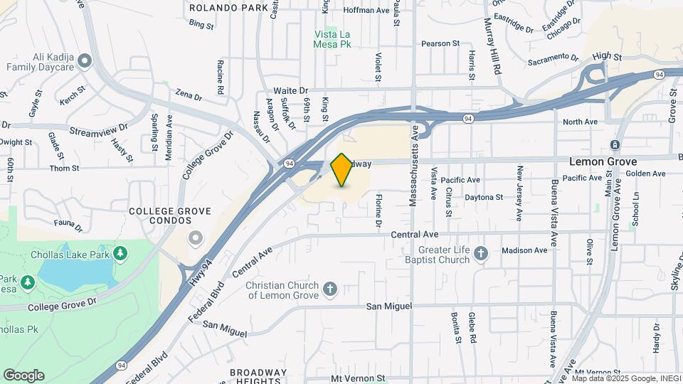 Terrace Gardens Apartments - Seniors 55+ Map and Location Details