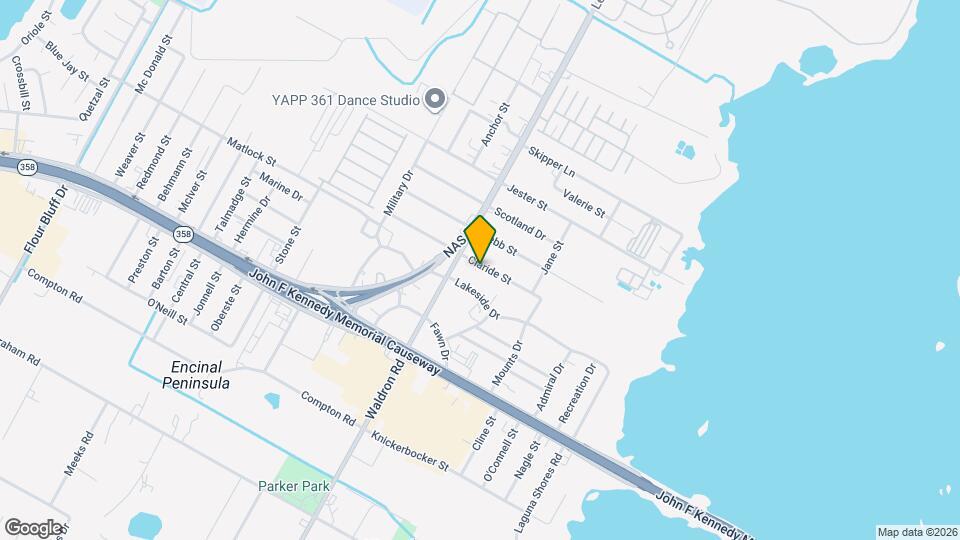 519 Claride St Map and Location Details