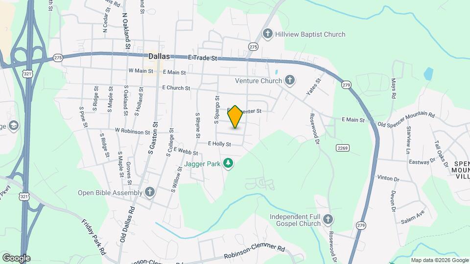 516 E Robinson St Map and Location Details