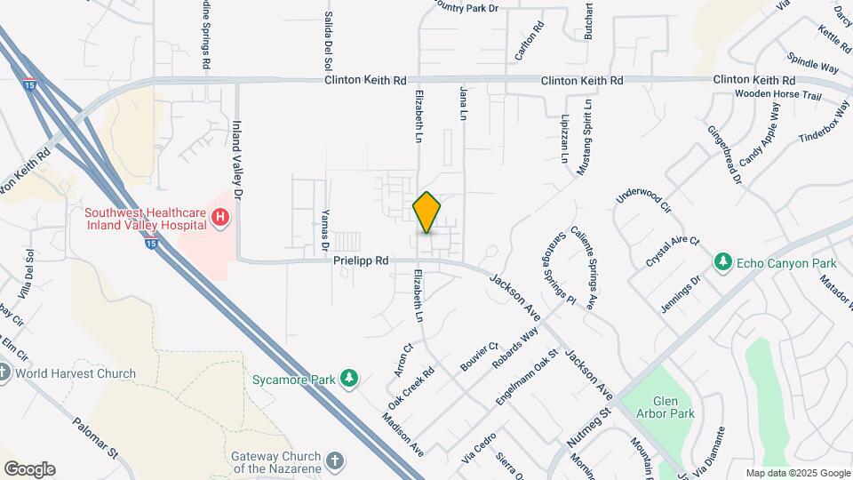 24692 Saber Ct Map and Location Details