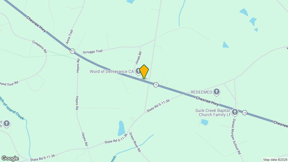 3312 Chesnee Hwy Map and Location Details