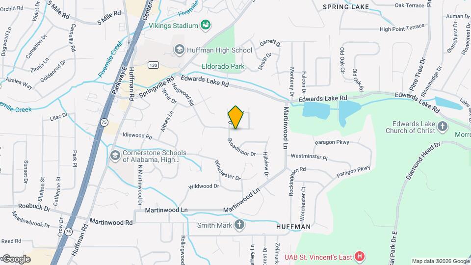 1033 Hagwood Rd Map and Location Details