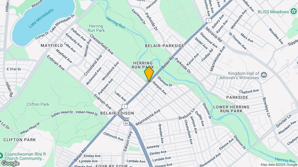 3705 Belair Rd, Unit 3705 Belair Rd APT 1 Mapa y Detalles de la Ubicación