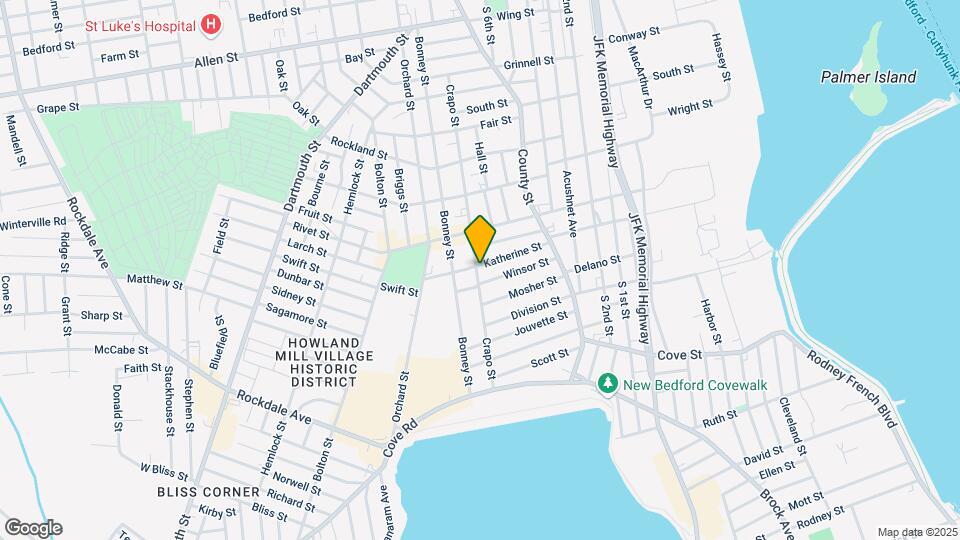 124-126 Crapo St Mapa y Detalles de la Ubicación