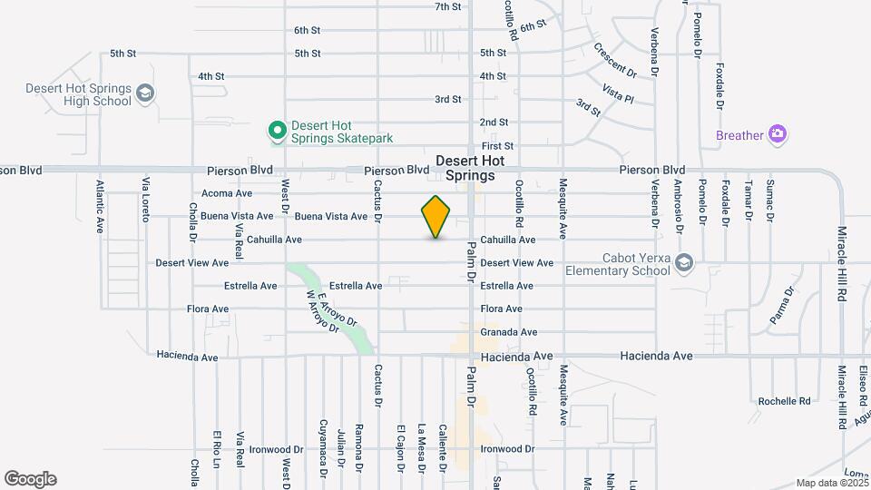 66385 Cahuilla Ave, Unit Cahuilla Ave Unit A Map and Location Details