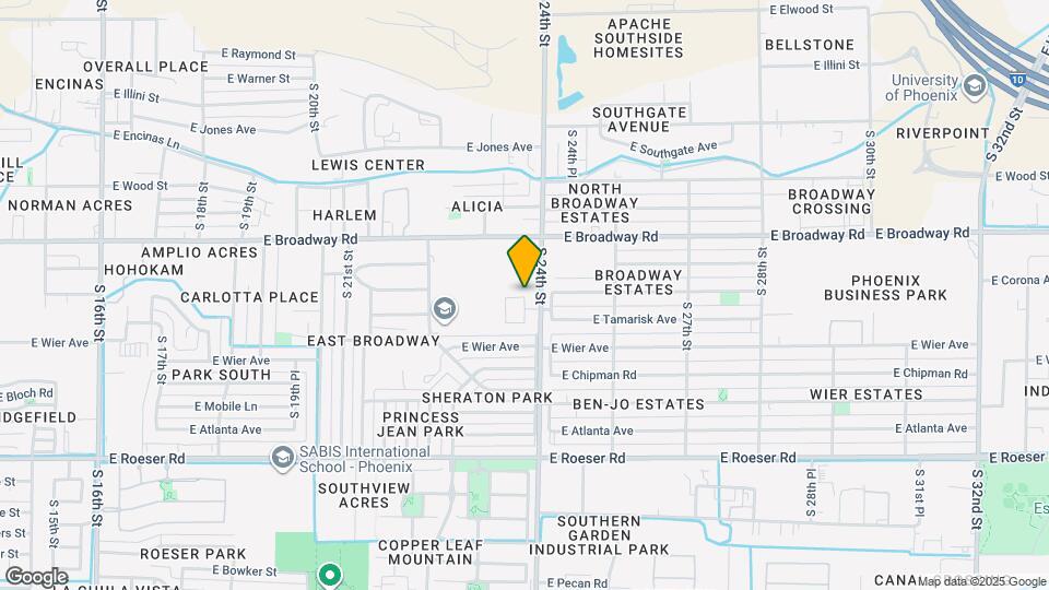 2340 E Marguerite Ave Mapa y Detalles de la Ubicación