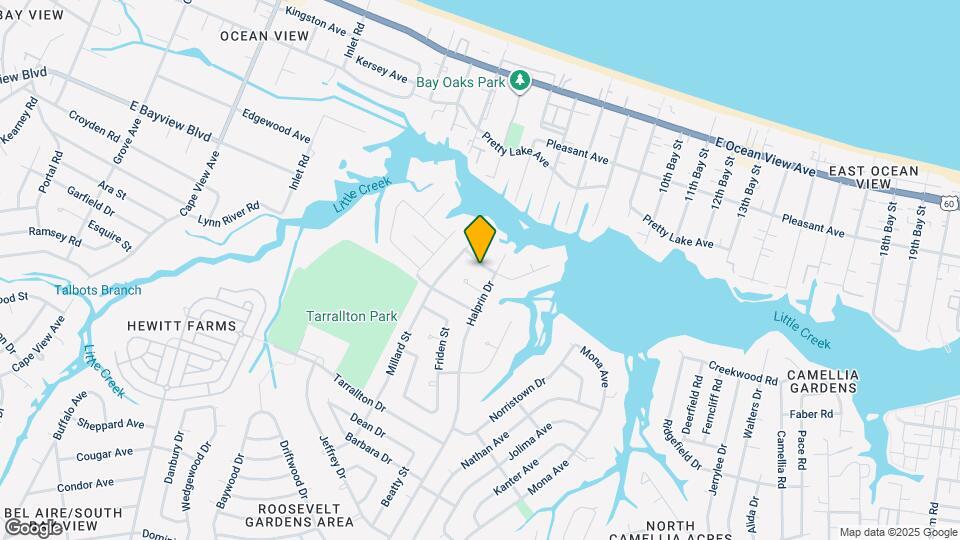 2213 Wharton Ave Map and Location Details