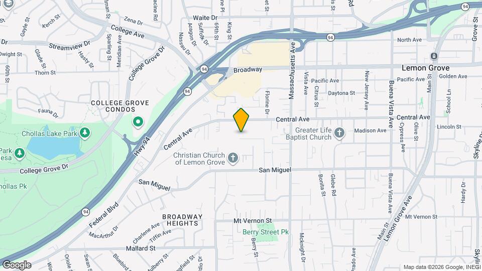 7014 Lemonwood Ln Map and Location Details