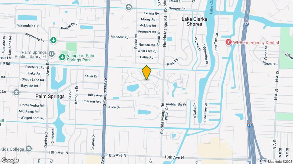 156 Lake Arbor Dr Map and Location Details