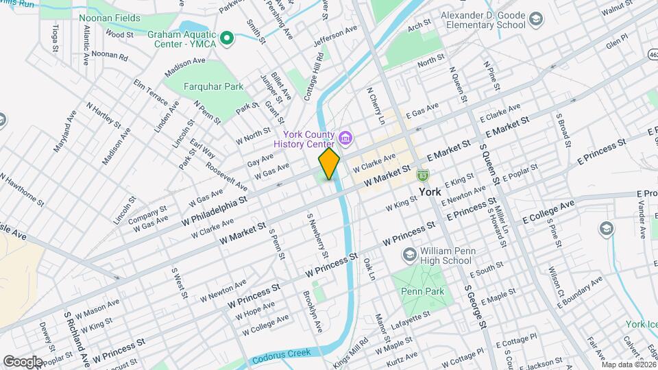 234 W Clarke Ave Map and Location Details