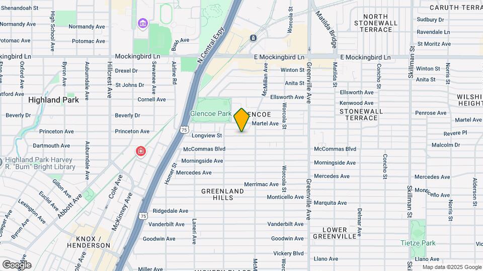 5457 Longview St Map and Location Details