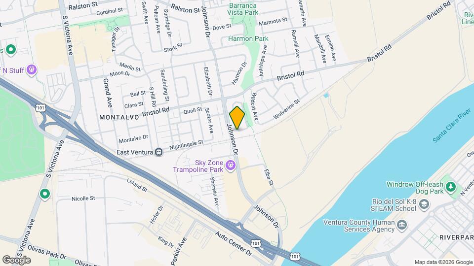 2587 Warbler Ave Map and Location Details