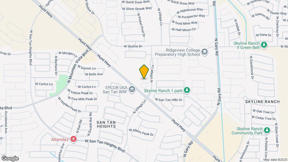 2383 W Morning Sun Cir Map and Location Details