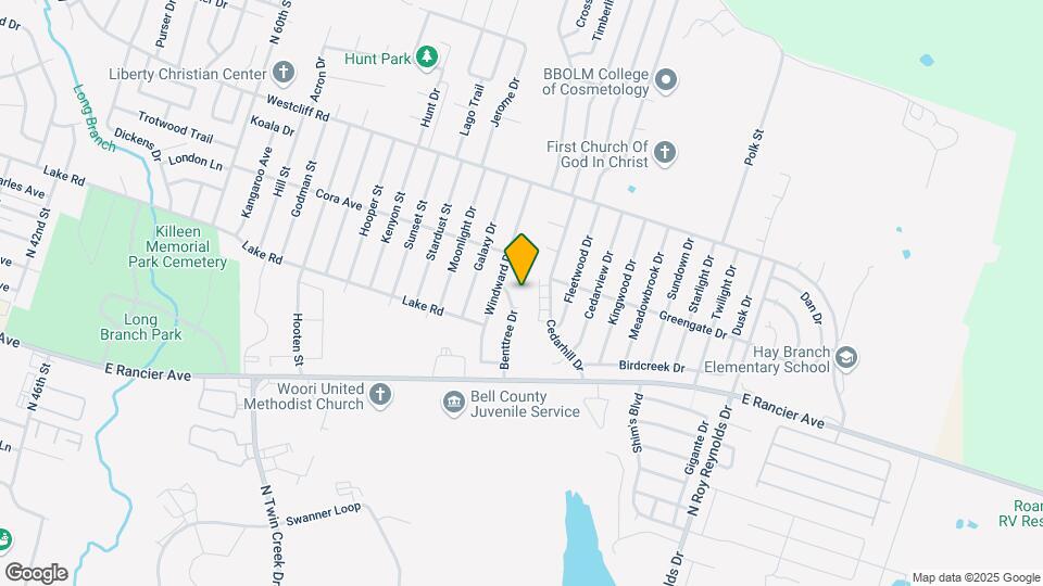 1712 Benttree Dr Map and Location Details