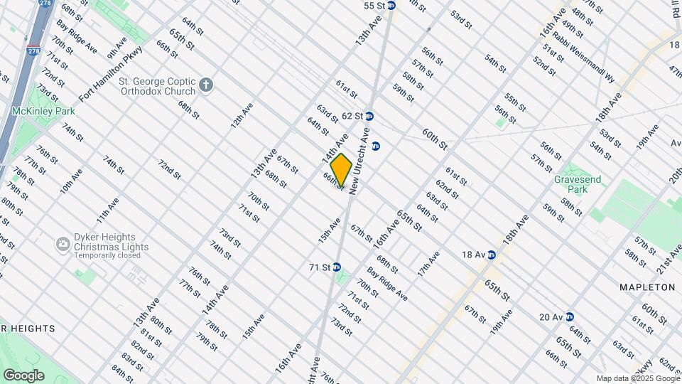1464 66th St Map and Location Details