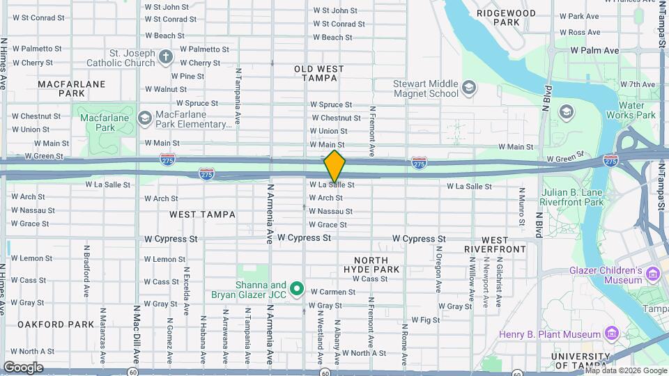 2102 W La Salle St Map and Location Details