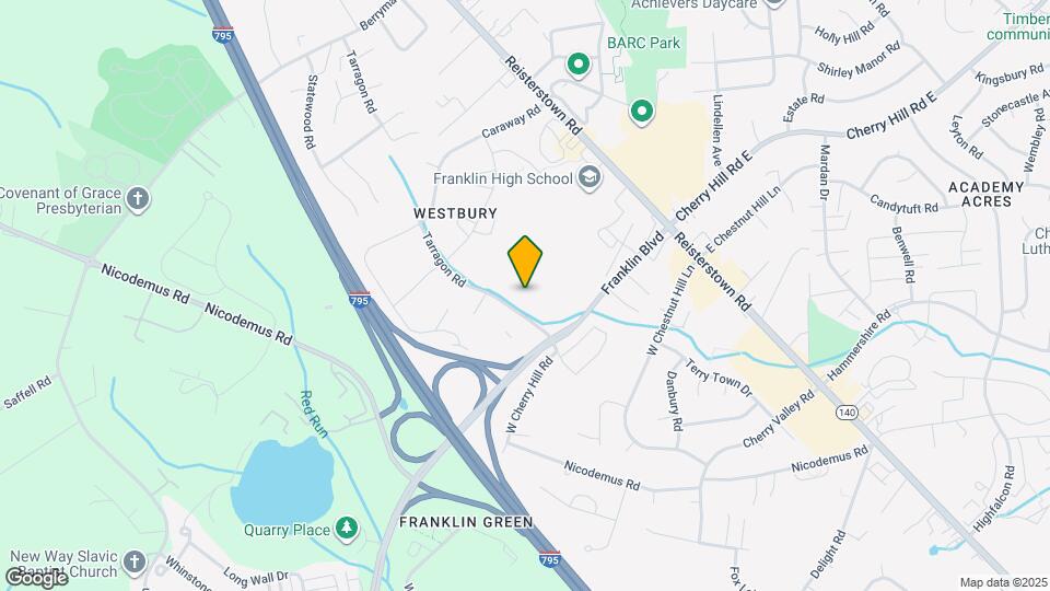 11917 Tarragon Rd Map and Location Details