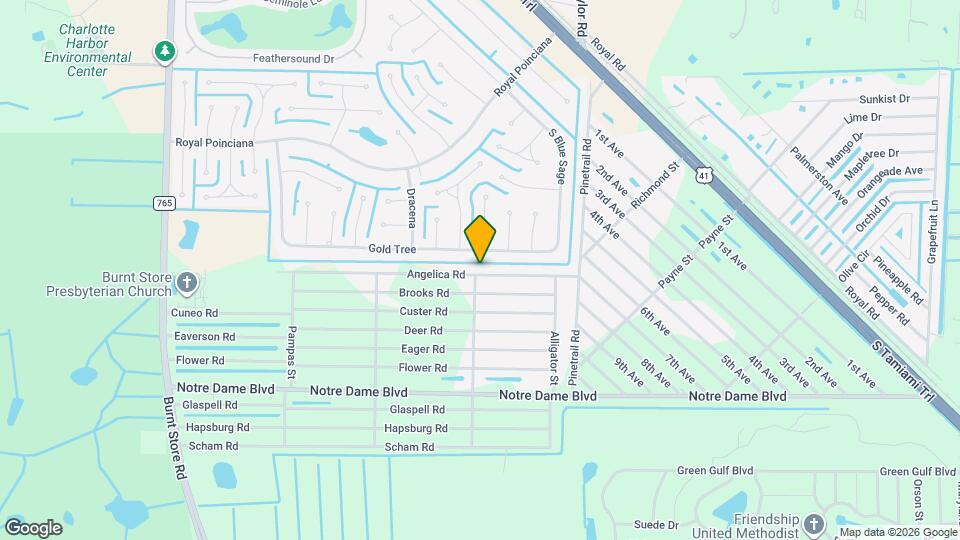 26428 Angelica Rd Map and Location Details