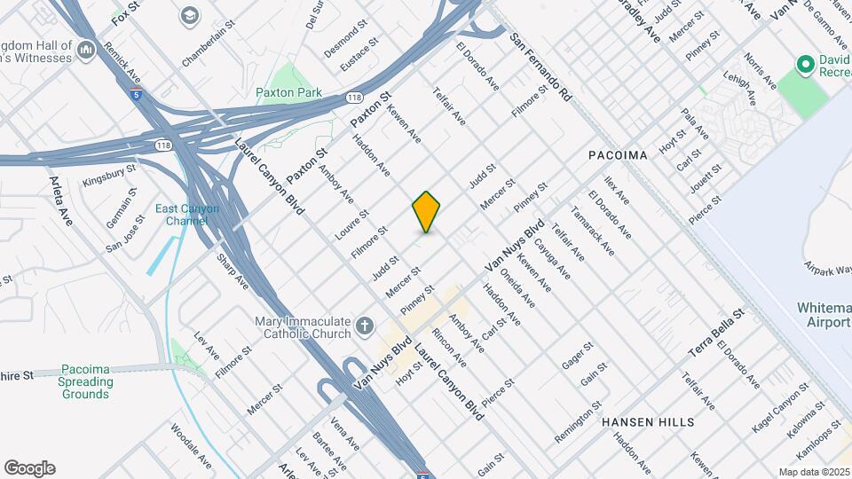 13716 Judd St Map and Location Details