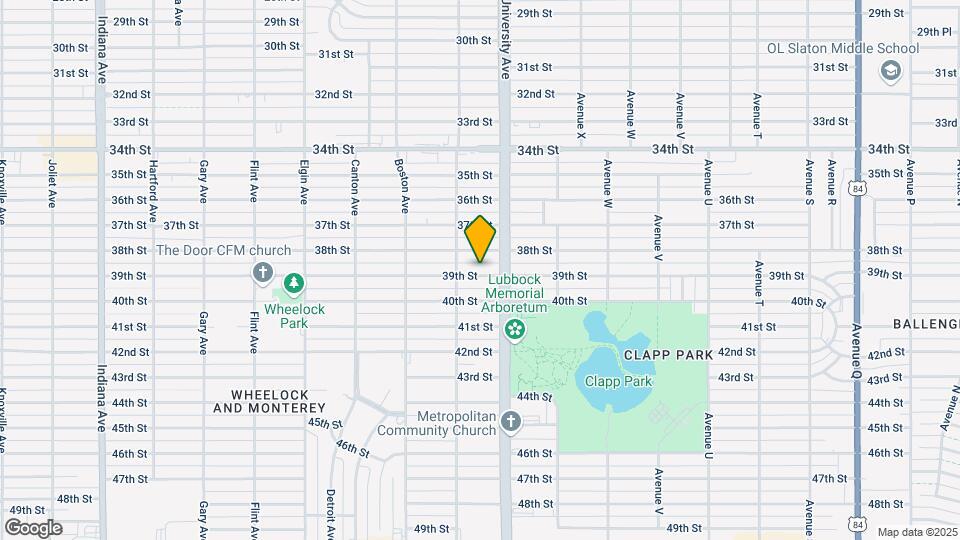 2512 39th St Map and Location Details