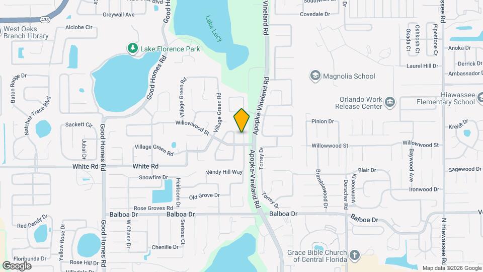 7415 OLIVEWOOD Ave Map and Location Details