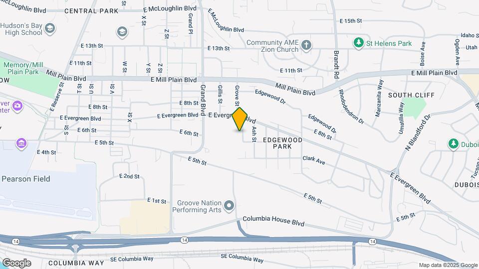 610 Martin Way Map and Location Details