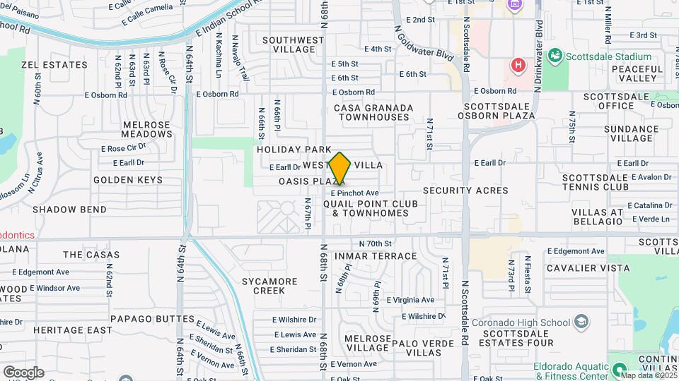 6820 E Pinchot Ave Map and Location Details