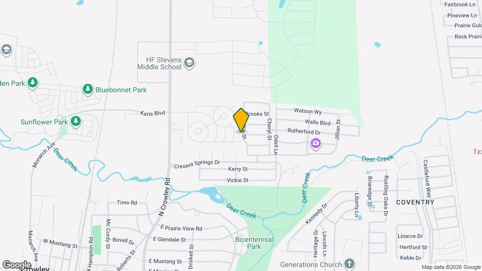 813 Loftin St Map and Location Details