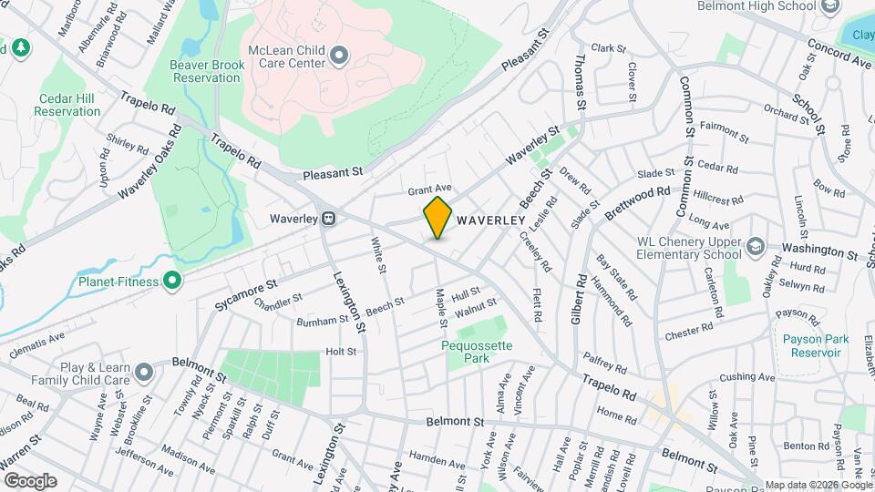 409 Trapelo Rd, Unit #1 Mapa y Detalles de la Ubicación