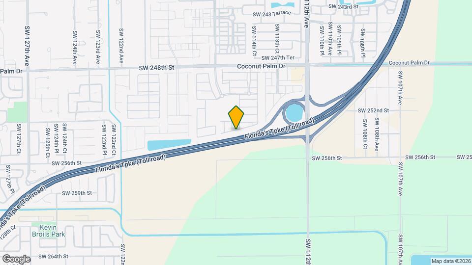 11510 SW 254th St Map and Location Details