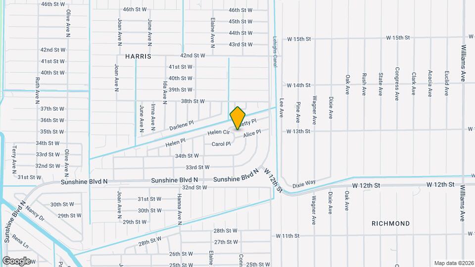 2522 Alice Pl Map and Location Details