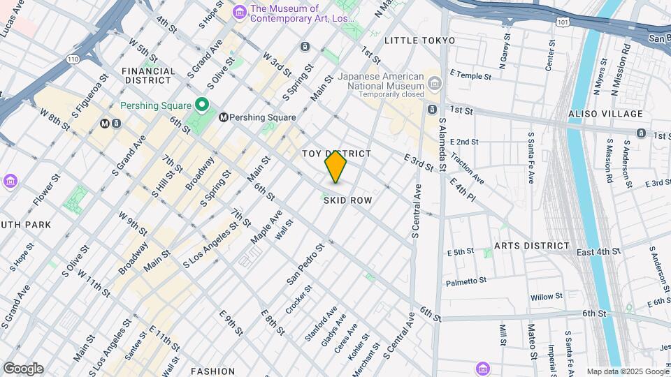 403 E 5th St Mapa y Detalles de la Ubicación