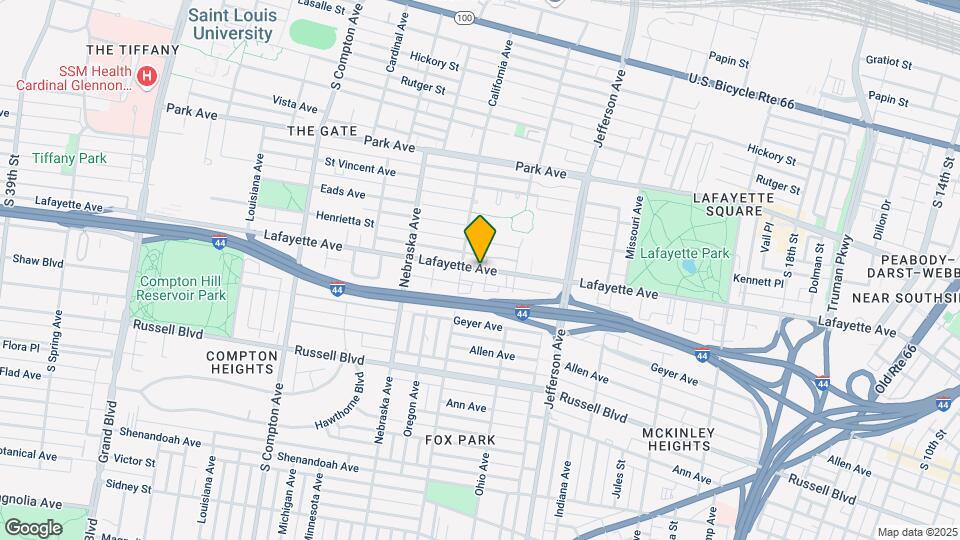 2740 Lafayette Ave Map and Location Details