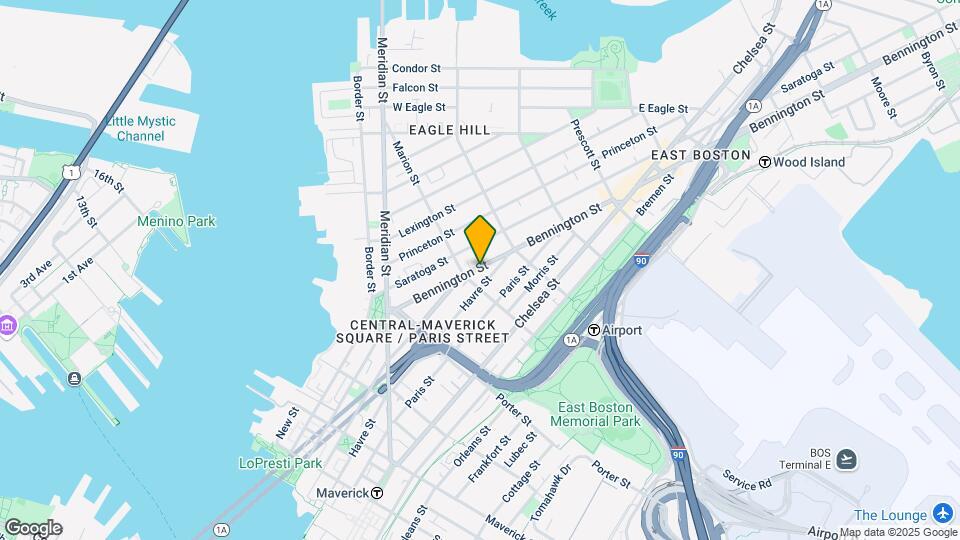 97 Bennington St, Unit #303 Map and Location Details