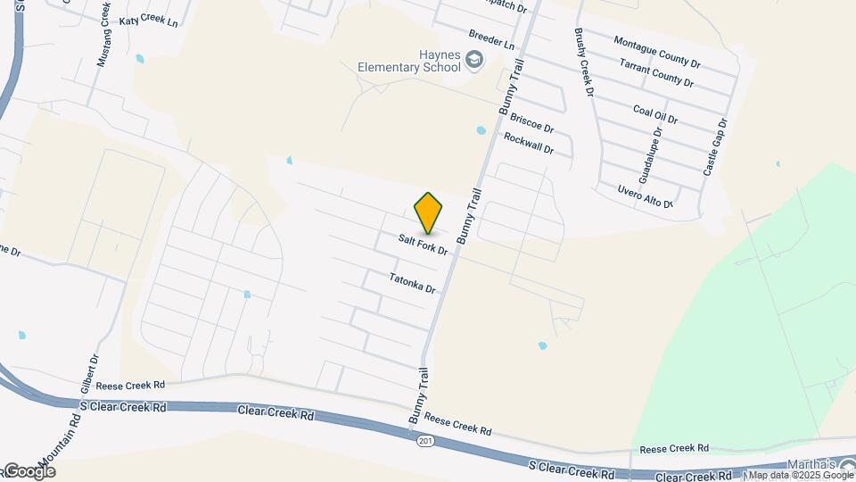 3603 Salt Fork Dr Map and Location Details